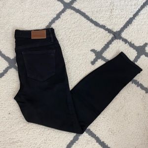 Madewell Black Roadtripper Jeans in 27 Petite